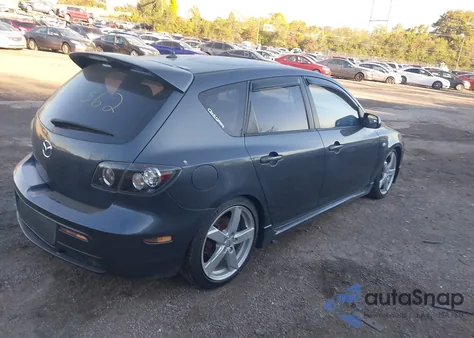 2009 Mazda Mazdaspeed3 Grand Touring из США, поврежденный, VIN JM1BK34M791207414